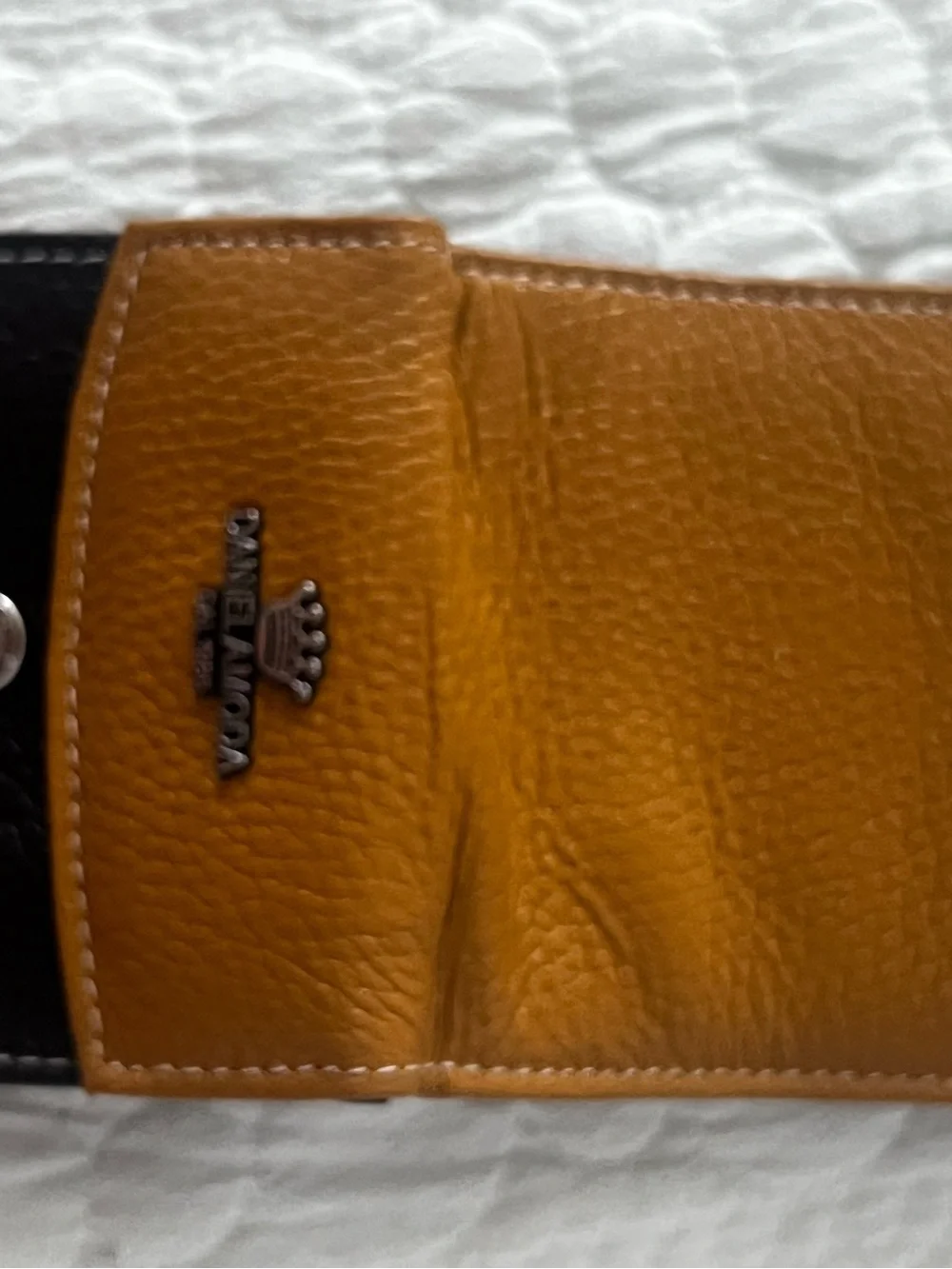 Men's Tan Leather Crossbody Bag